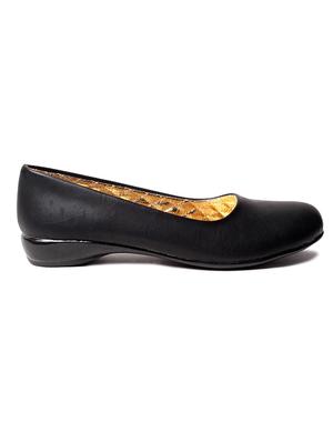 black leatherette slip on formal shoe - 10277258 - Standard Image - 2