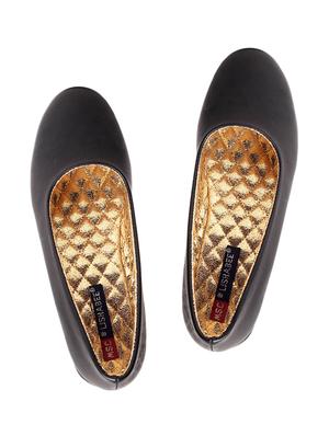black leatherette slip on formal shoe - 10277258 - Standard Image - 5