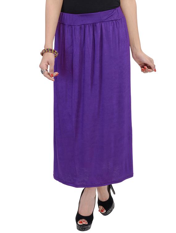 purple cotton skirts - 10288976 - Zoom Image - 1