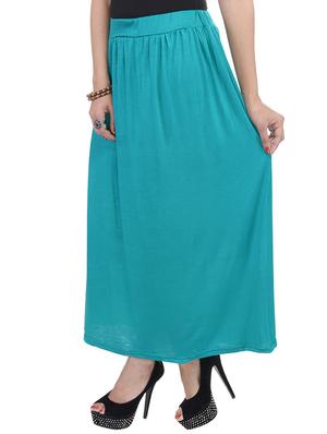 turquoise cotton skirts - 10288981 - Standard Image - 2