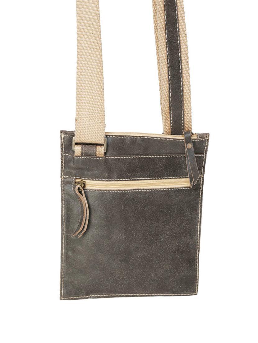 leather cross body bag - 10291735 - Zoom Image - 2
