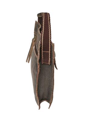 brown leather messenger bag - 10291737 - Standard Image - 5
