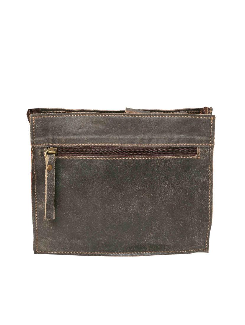 brown leather messenger bag - 10291737 - Zoom Image - 2