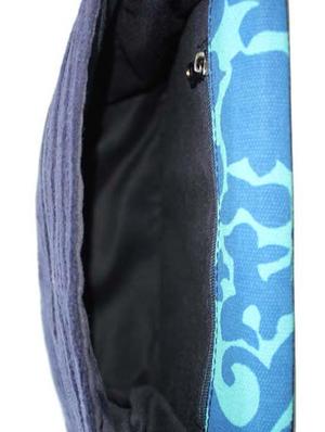 blue canvas printed sling bag - 10291749 - Standard Image - 3