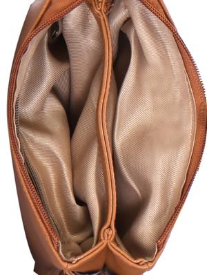 brown leatherette backpack - 10317321 - Standard Image - 3