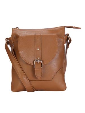 brown leatherette backpack - 10317321 - Standard Image - 5