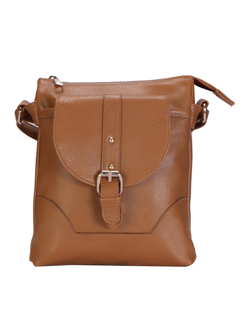 brown leatherette backpack - 10317321 - Zoom Image - 1