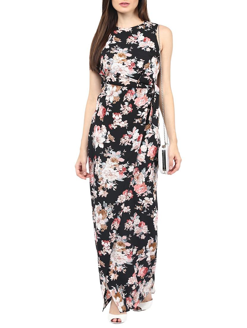 black crepe dress - 10328360 - Zoom Image - 1