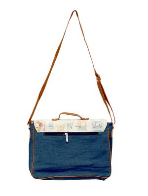 blue denim satchel - 10334885 - Standard Image - 2