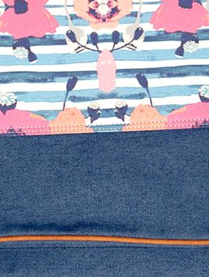 blue denim satchel - 10334888 - Standard Image - 4