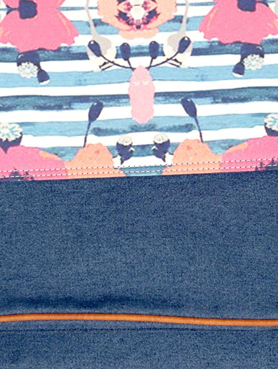 blue denim satchel - 10334888 - Zoom Image - 4