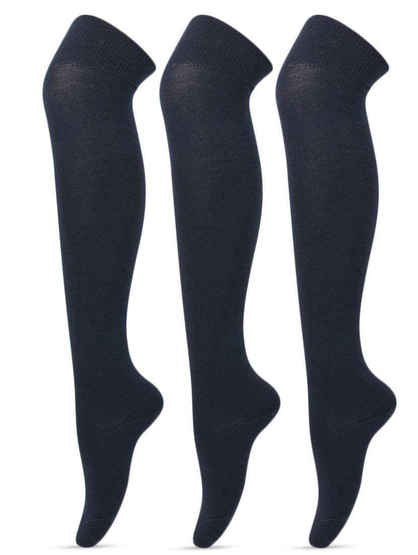 set of 2 navy pair of stockings - 10335000 - Zoom Image - 1
