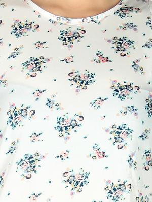 sanchey white printed top - 10342820 - Standard Image - 4