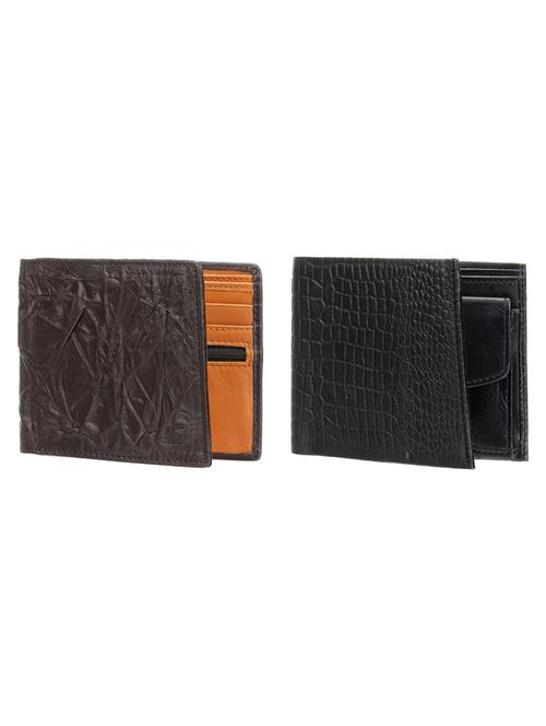 panther genuine leather wallet combo of 2 - 10346714 - Standard Image - 1
