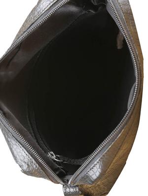 black leather sling bag - 10346717 - Standard Image - 3