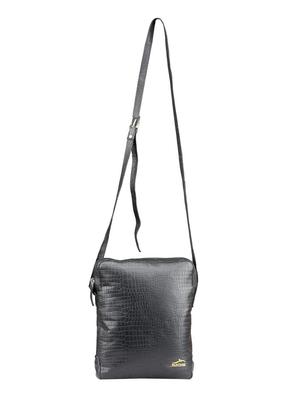 black leather sling bag - 10346717 - Standard Image - 5