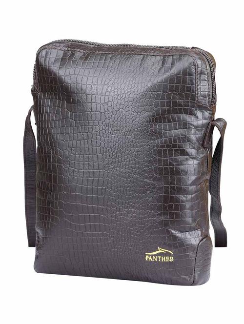 panther leather sling bag - 10346718 - Standard Image - 1