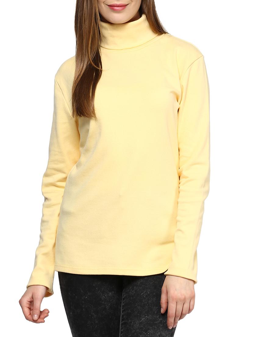 long sleeved turtle neck top - 10353011 - Zoom Image - 1