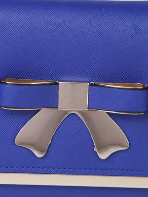 blue leatherette wallet - 10362459 - Standard Image - 4