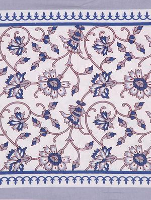 cotton jaipuri traditional double bedsheet with 2 pillwo cover - 10364307 - Standard Image - 3