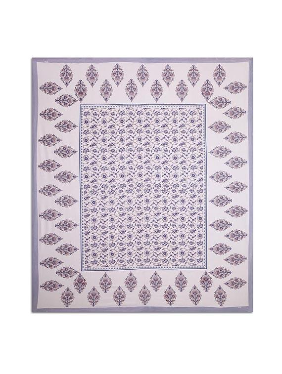 cotton jaipuri traditional double bedsheet with 2 pillwo cover - 10364307 - Zoom Image - 2