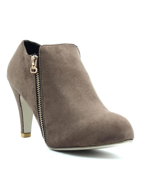 green suede ankle boot - 10387353 - Very Small Image - 1
