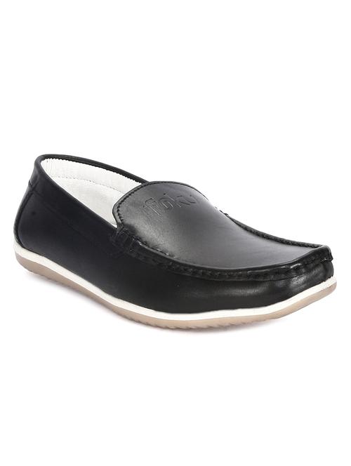 black leather loafers - 10388787 - Standard Image - 1