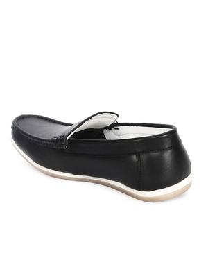 black leather loafers - 10388787 - Standard Image - 3
