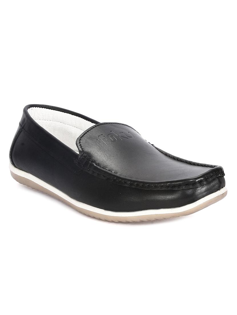 black leather loafers - 10388787 - Zoom Image - 1