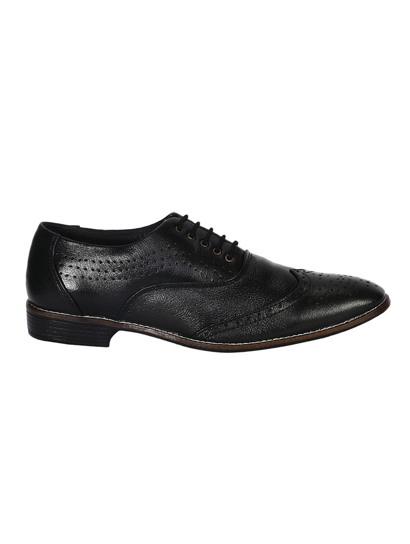 black leather formal shoes - 10388792 - Zoom Image - 2