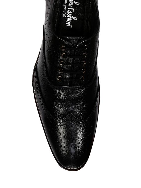black leather formal shoes - 10388792 - Zoom Image - 5