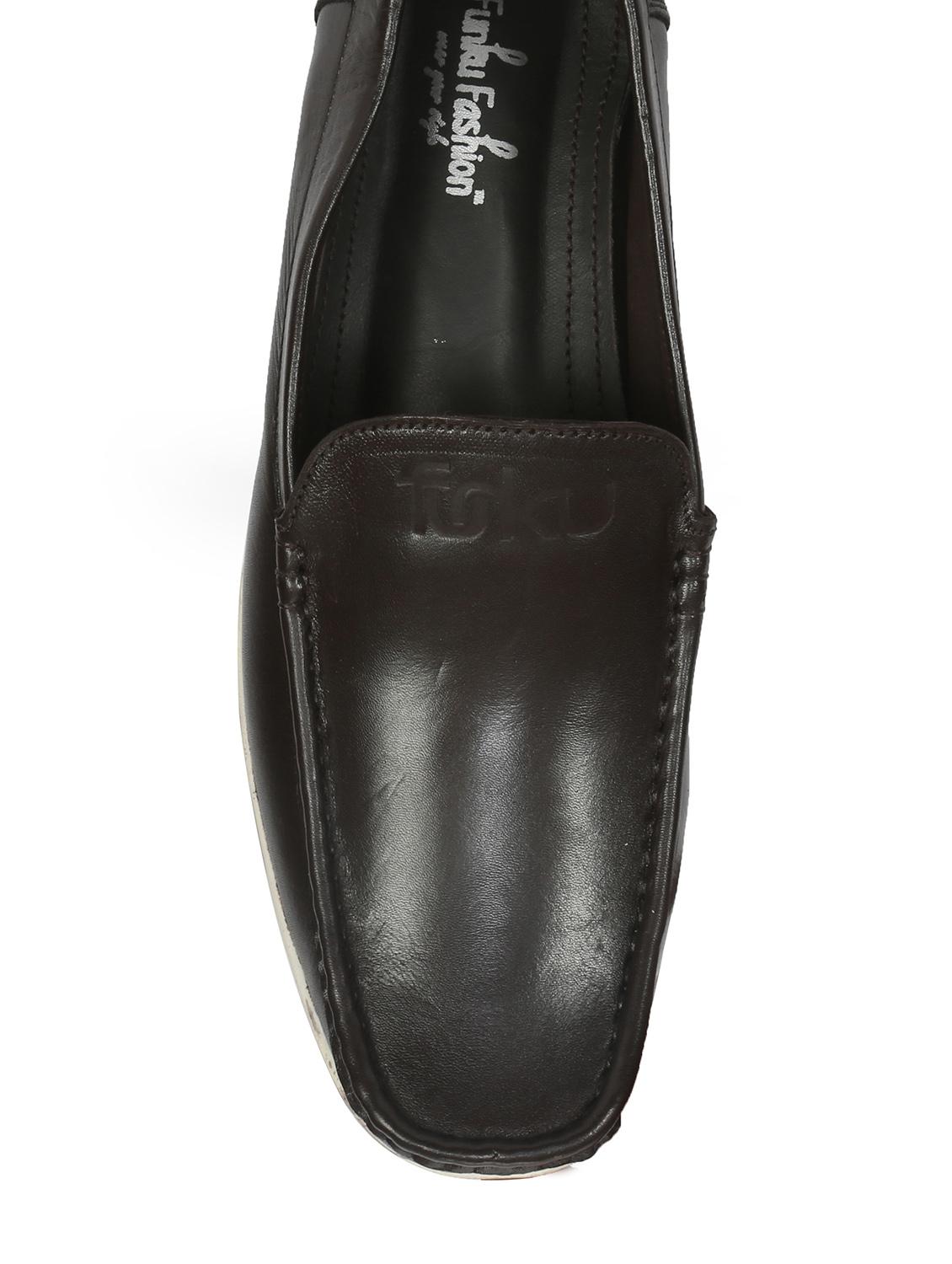 brown leather loafers - 10388802 - Zoom Image - 4