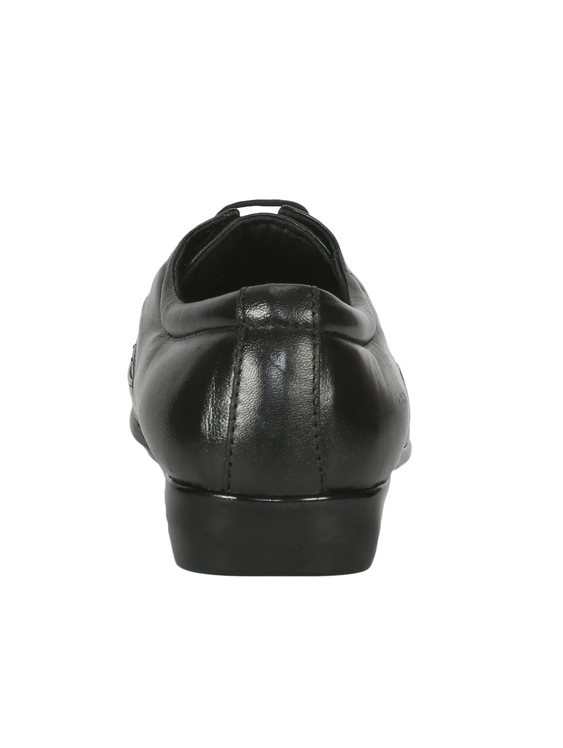 black leather formal shoes - 10388803 - Zoom Image - 3
