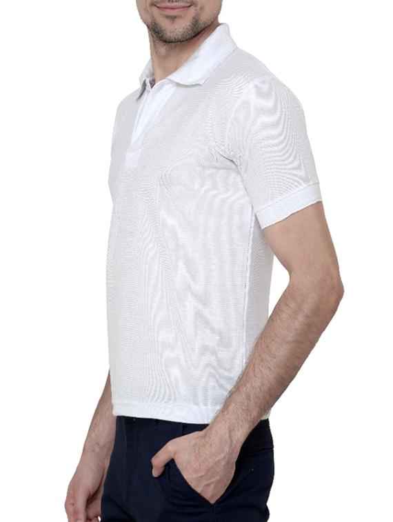 white cotton t-shirt - 10393714 - Zoom Image - 2