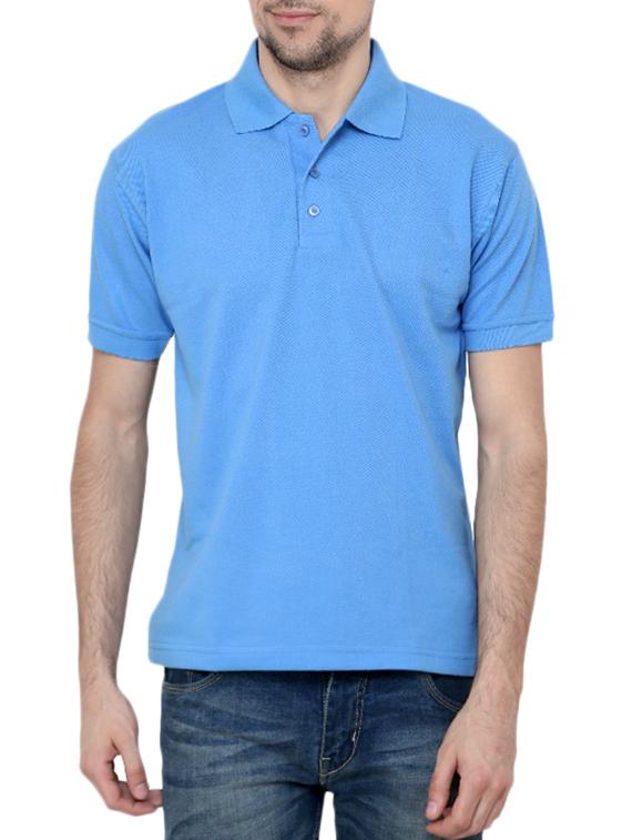 sky,navy poly cotton tshirt - 10393858 - Zoom Image - 4