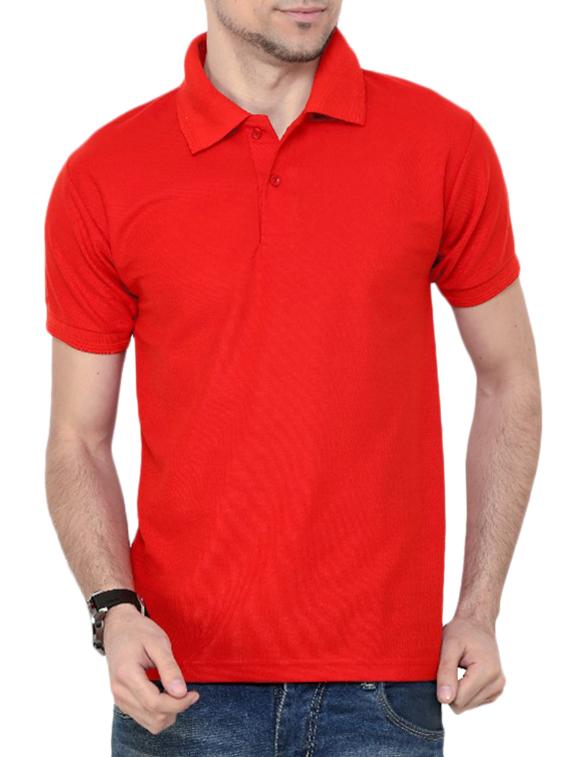 red,pink poly cotton tshirt - 10394054 - Zoom Image - 4