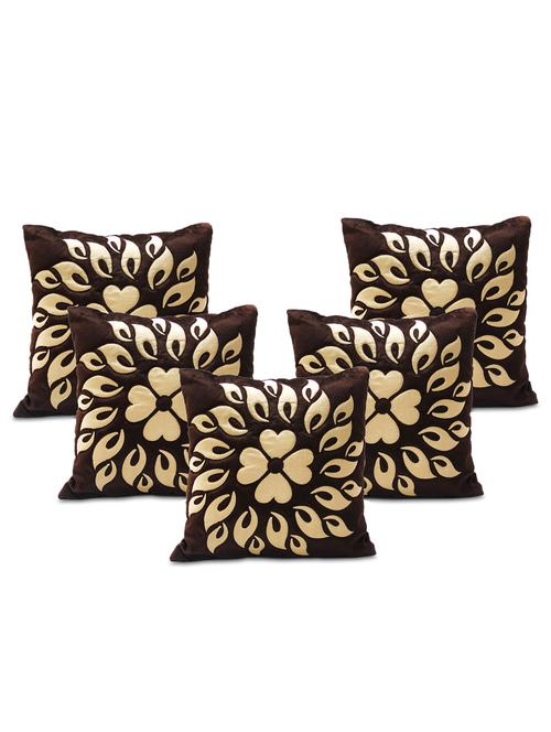 stybuzz embroidered cushion-set of 5 - 10394957 - Standard Image - 1