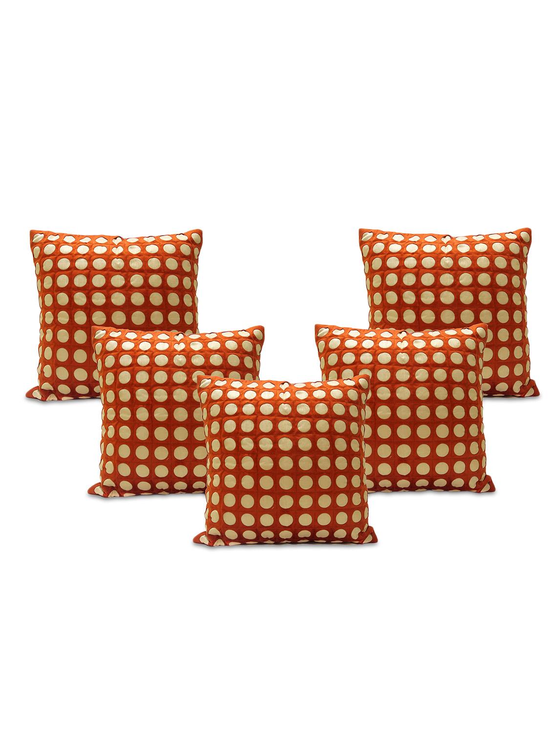 stybuzz embroidered cushion-set of 5 - 10394965 - Zoom Image - 1