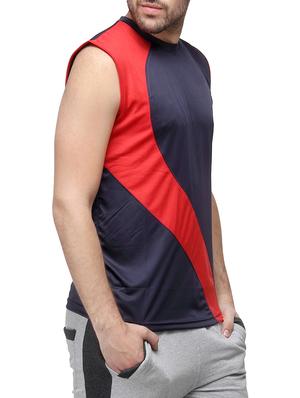 navy blue polyester t-shirt - 10398844 - Standard Image - 2