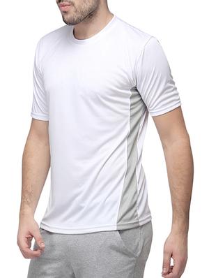 solid white cotton t-shirt - 10398893 - Standard Image - 2