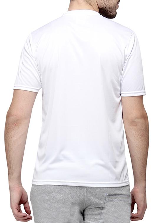 solid white cotton t-shirt - 10398893 - Zoom Image - 3