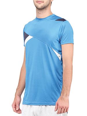 light blue polyester t-shirt - 10399033 - Standard Image - 2