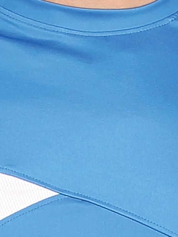 light blue polyester t-shirt - 10399033 - Zoom Image - 4