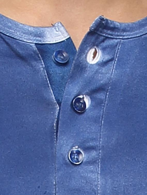 blue cotton ombre tshirt - 10399048 - Zoom Image - 4