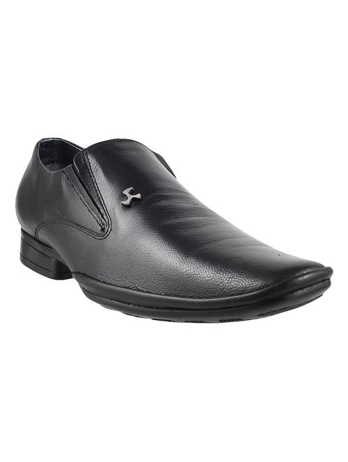 black leather formal shoes - 10403840 - Standard Image - 1