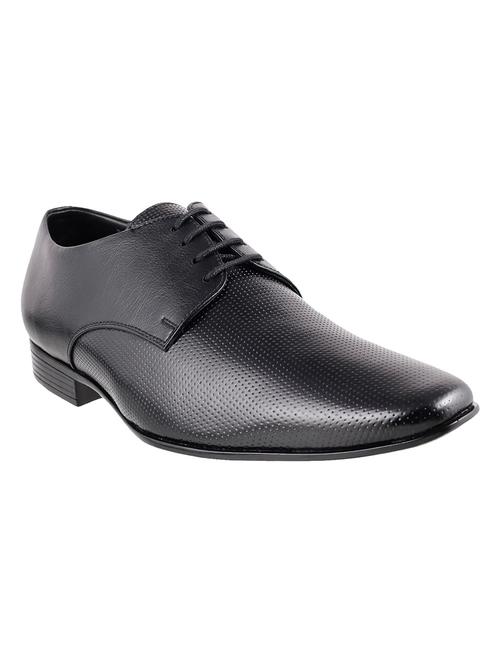 black leather formal shoes - 10403872 - Standard Image - 1