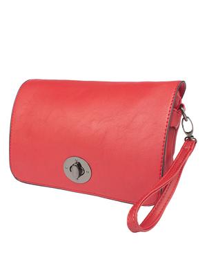 vermillion faux leather sling bag - 10419914 - Standard Image - 5