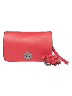 vermillion faux leather sling bag - 10419914 - Standard Image - 6