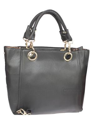 black faux leather handbag - 10419925 - Standard Image - 7