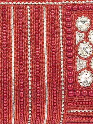 scarlet fabric handbag - 10419939 - Standard Image - 4